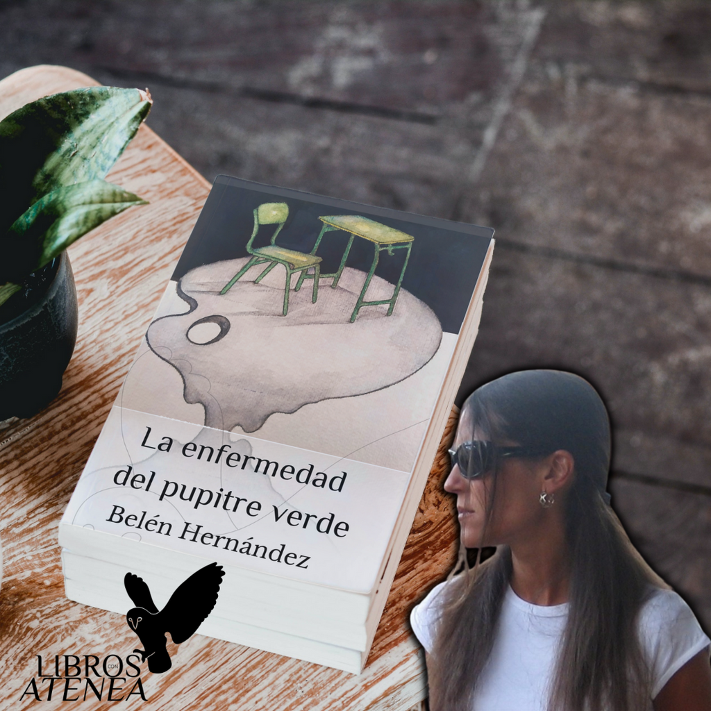 Nota al lector de Belén Hernández por el lanzamiento de su nuevo libro La enfermedad del pupitre verde