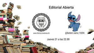 Estreno La Editorial Abierta de Libros Con Atenea - Hoy con Belén Sanz