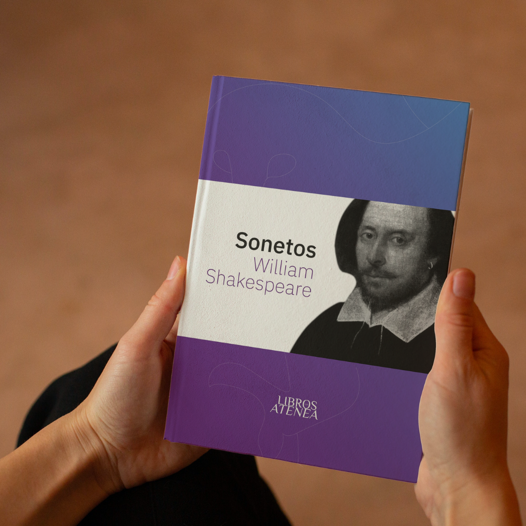 Soneto IV de William Shakespeare, en inglés y  castellano,  edición especial re editada por Libros Con Atenea 💚🦉