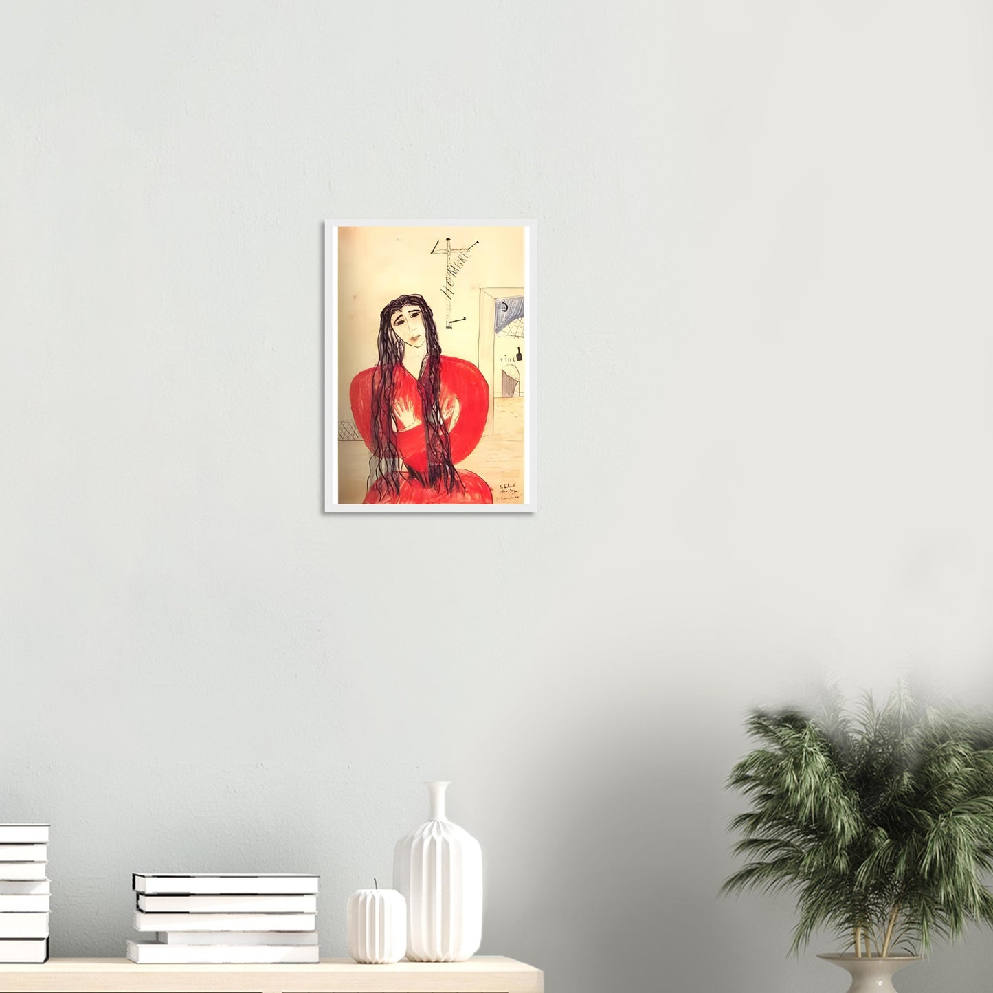 Lámina enmarcada de Lorca: dibujo original de Soledad Montoya, edición exclusiva Gira Lorquiana 2025. Arte certificado, numerado y listo para habitar tu espacio.