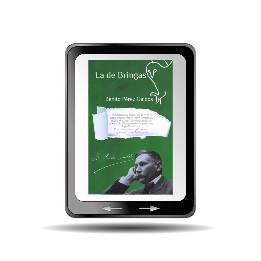 🌟 Descubre "La de Bringas" de Benito Pérez Galdós, una obra maestra del realismo literario español que retrata la sociedad madrileña del siglo XIX. ¡Reserva tu edición especial por solo 15 €! 📖