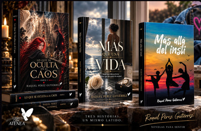Los tres libros de Raquel Pérez Gutiérrez