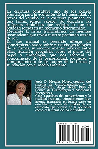 Firma, texto y rúbrica  ▷  Jesús D. Morales Norro